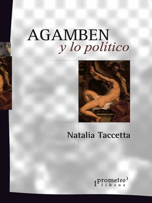 cover image of Agamben y lo político